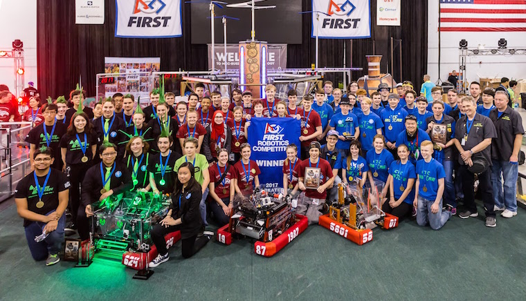 Winning Alliance 2017 FRC KC Regional